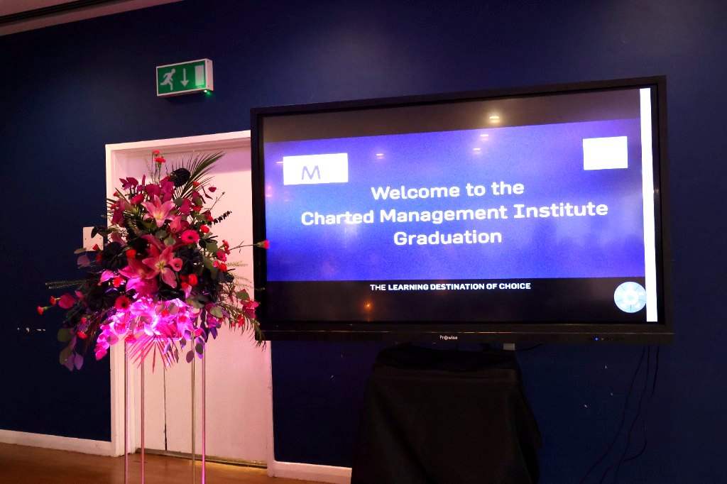 CMI Graduation 2026 - Welcome Display